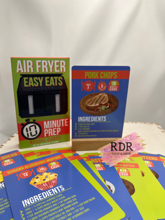 Easy Eats Air Fryer Recipe Cards