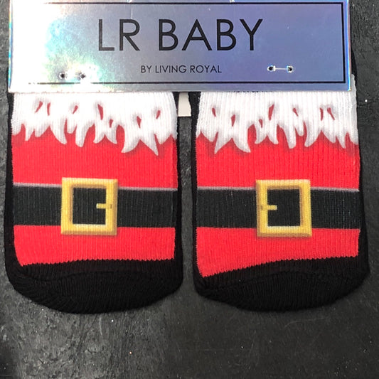 Santa Boots Baby Socks