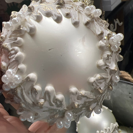 Glass Ball Wreath Ornament