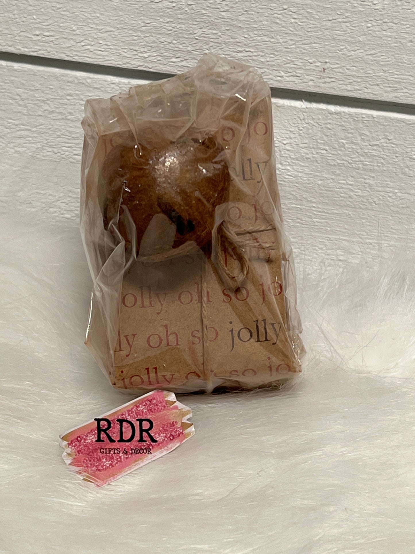 Two Pack Lodge Soap with Christmas Embellishments