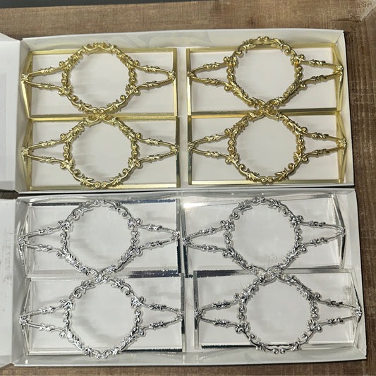 Filigree Napkin Wrap set