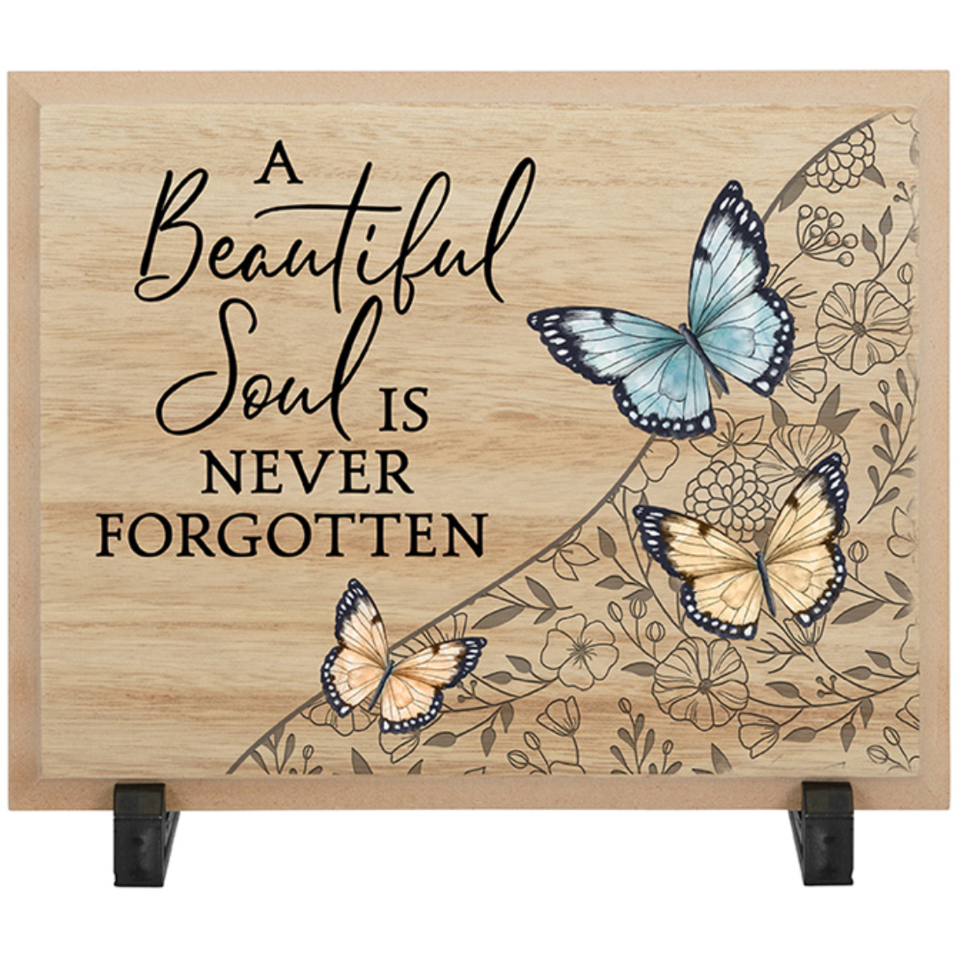 Wooden Table Plaque