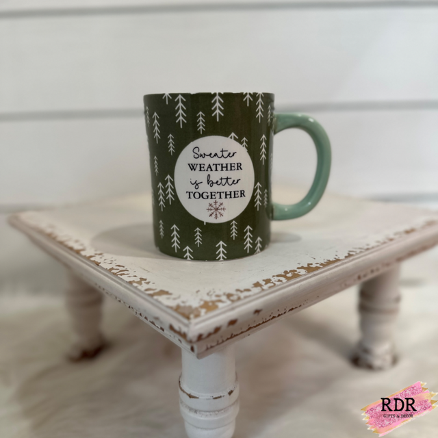 Evergreen Christmas Mugs