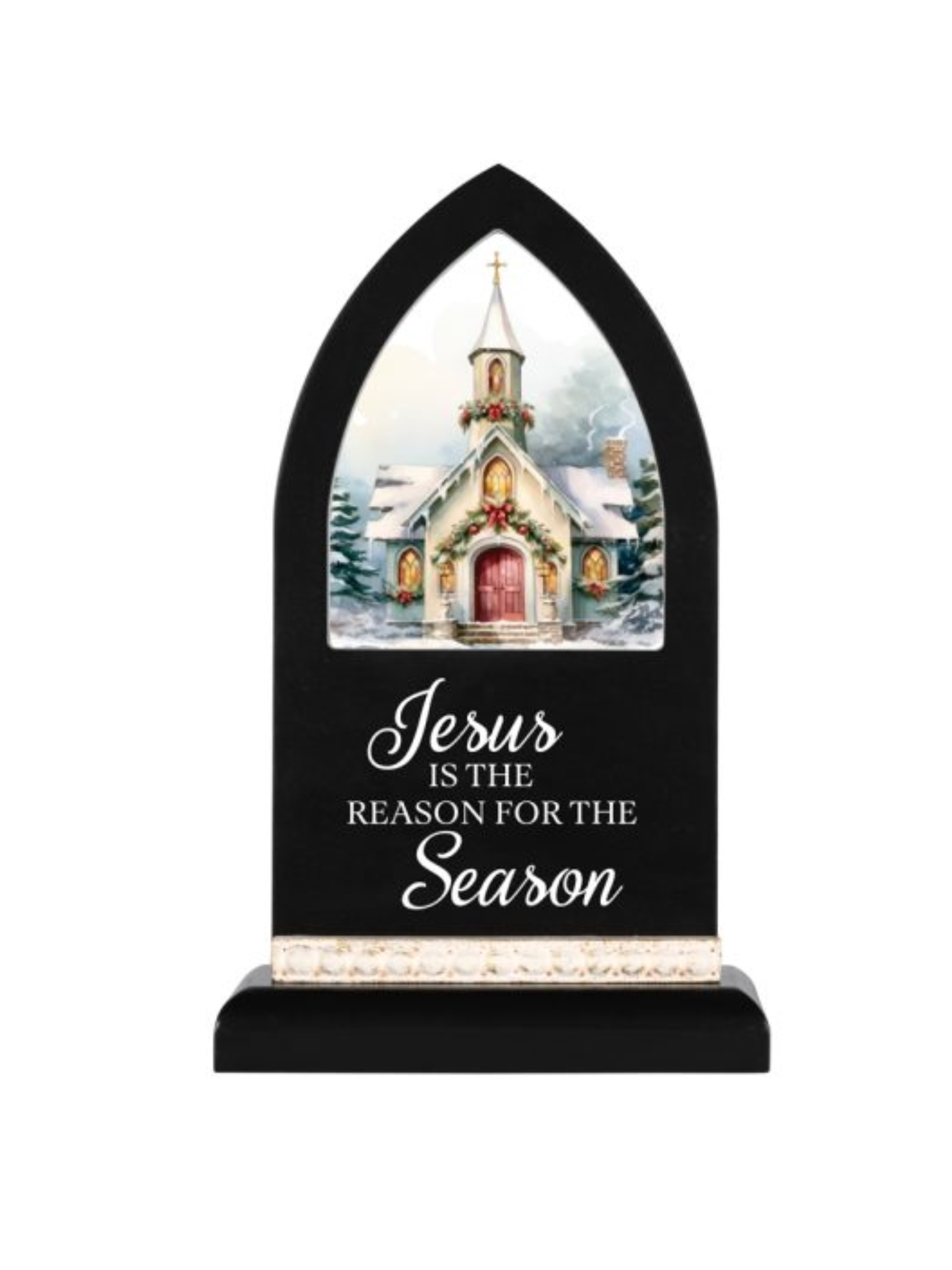 Jesus Is The Reason Beaded Window Sitter