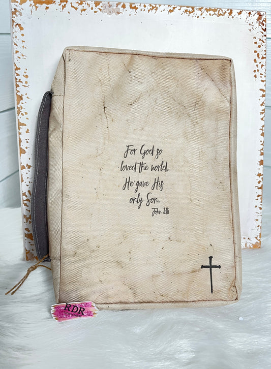 Cross Of Nails Bible Cover