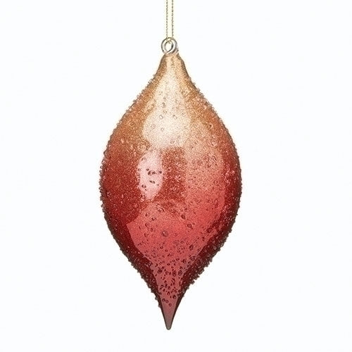 Gold and Red Ombre Ornament