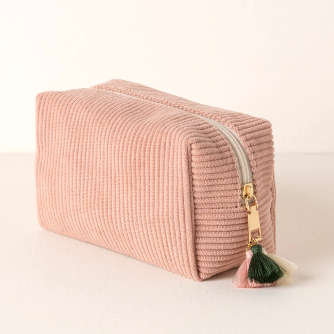 Roux Boxy Zip Pouch - Blush
