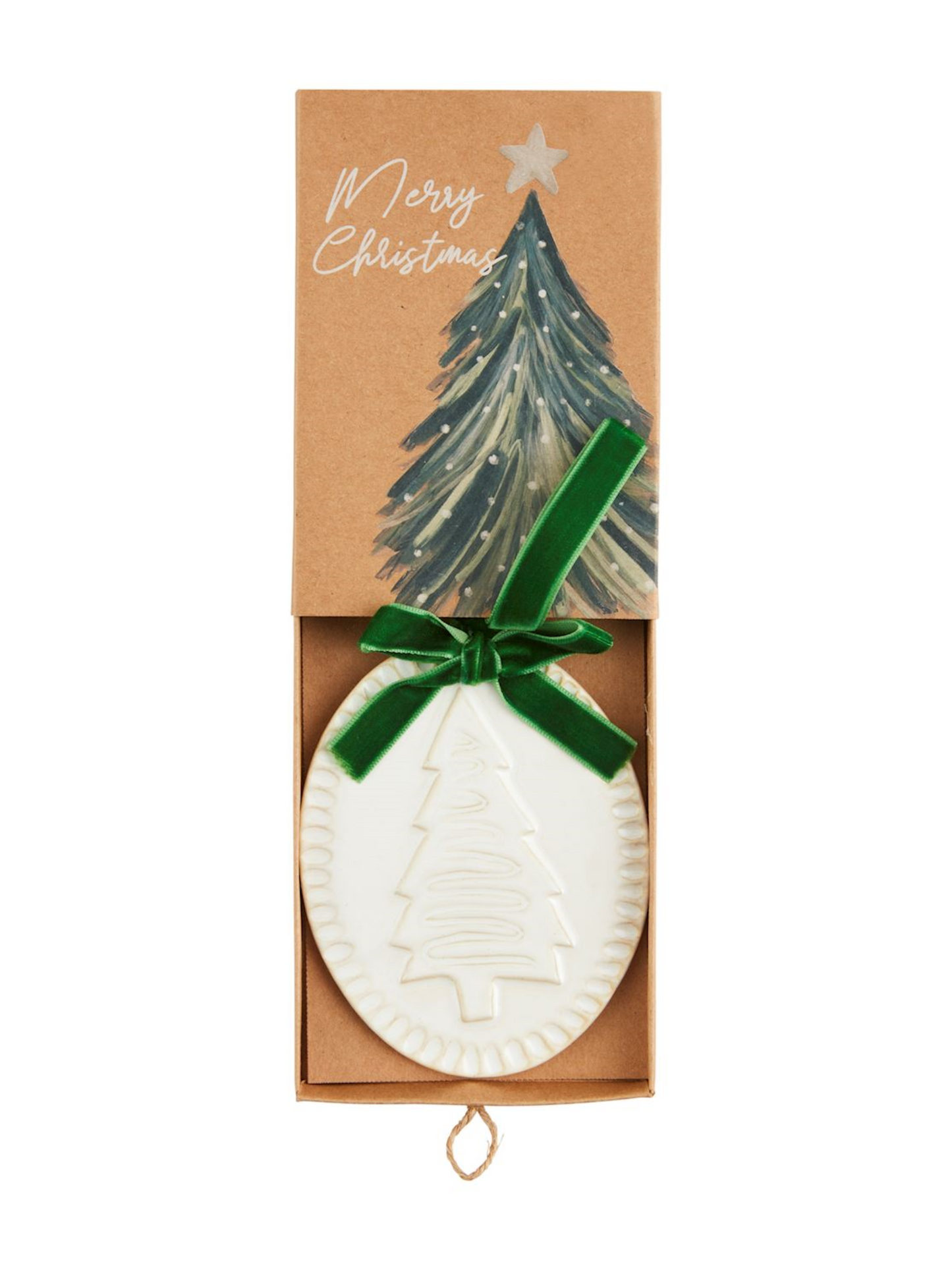 Mud Pie Ceramic Christmas Ornament