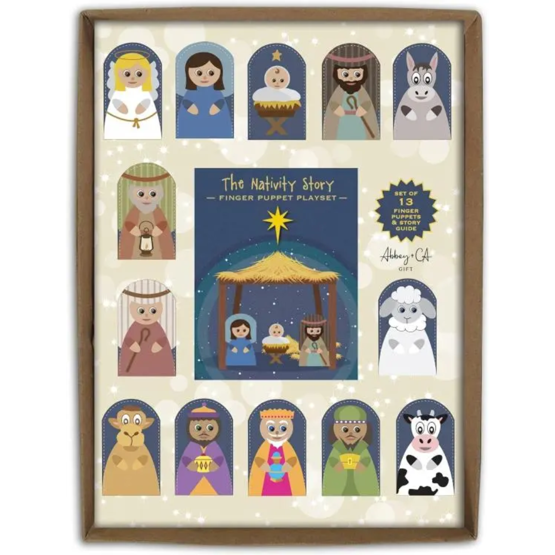 Nativity Finger Puppets With Pamphlet