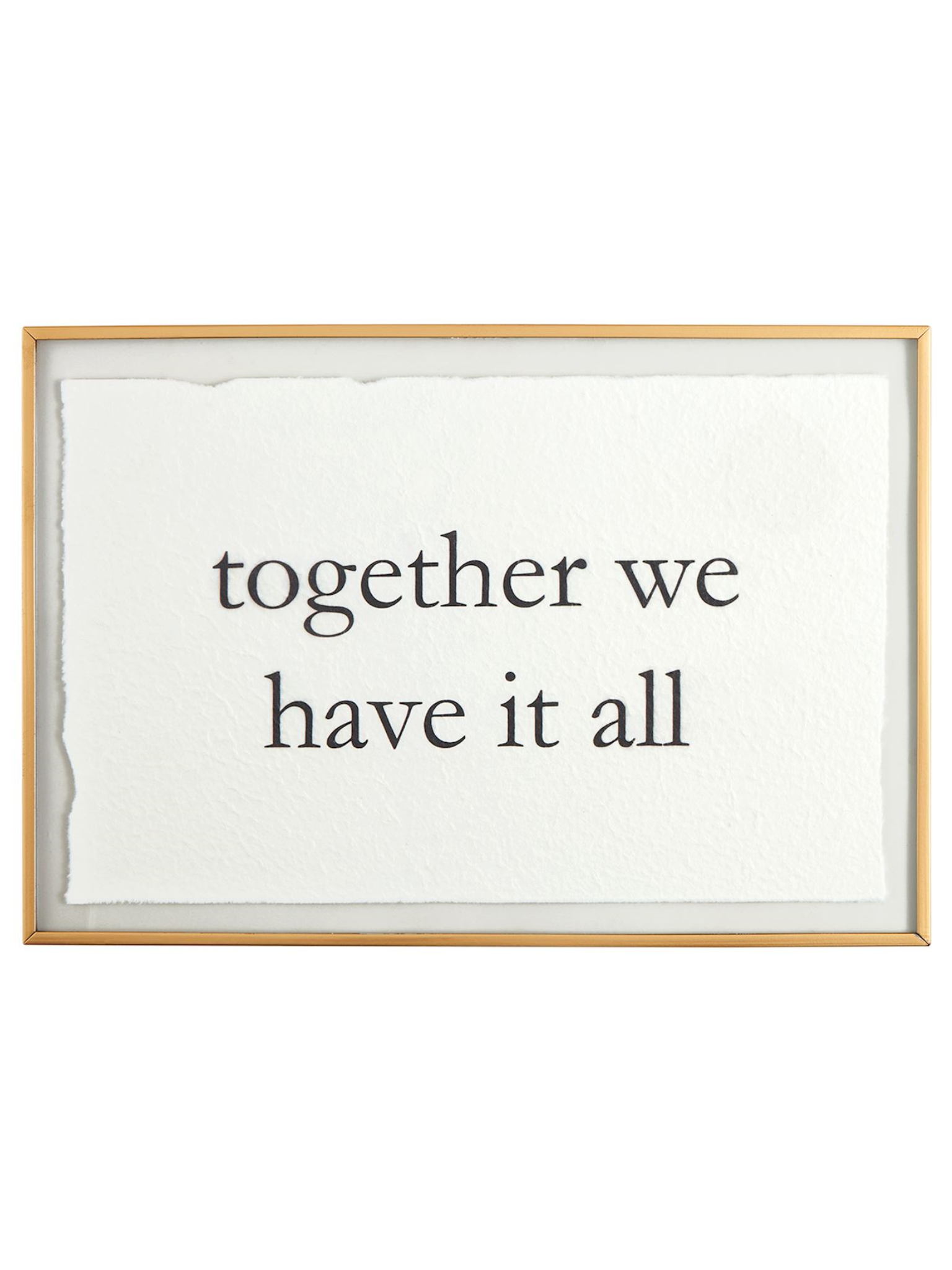 Mud Pie Brass Wall Plaque