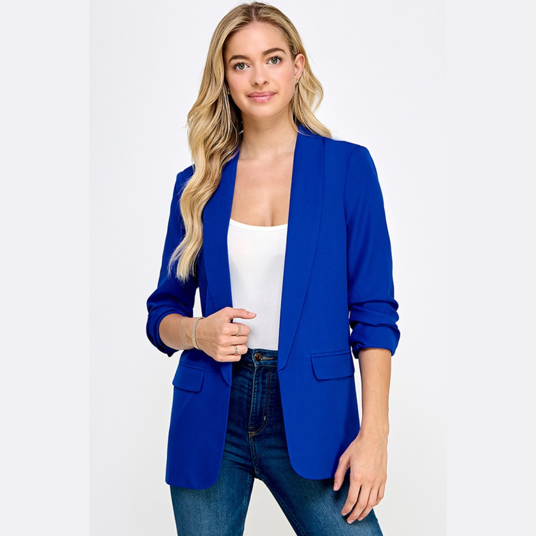 3/4 Length Sleeve Blazer