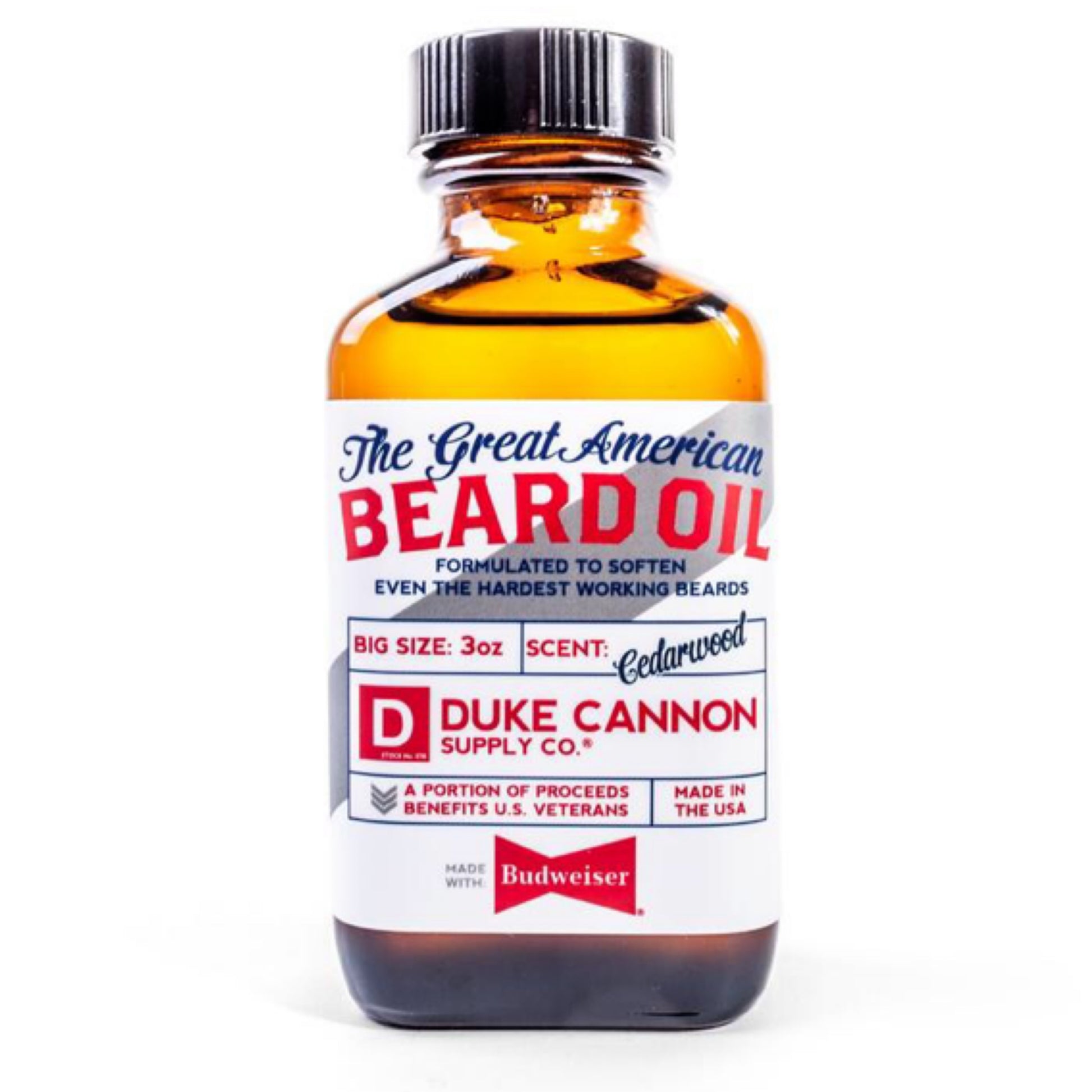 Great American Beard Oil Duke Cannon/Budweiser