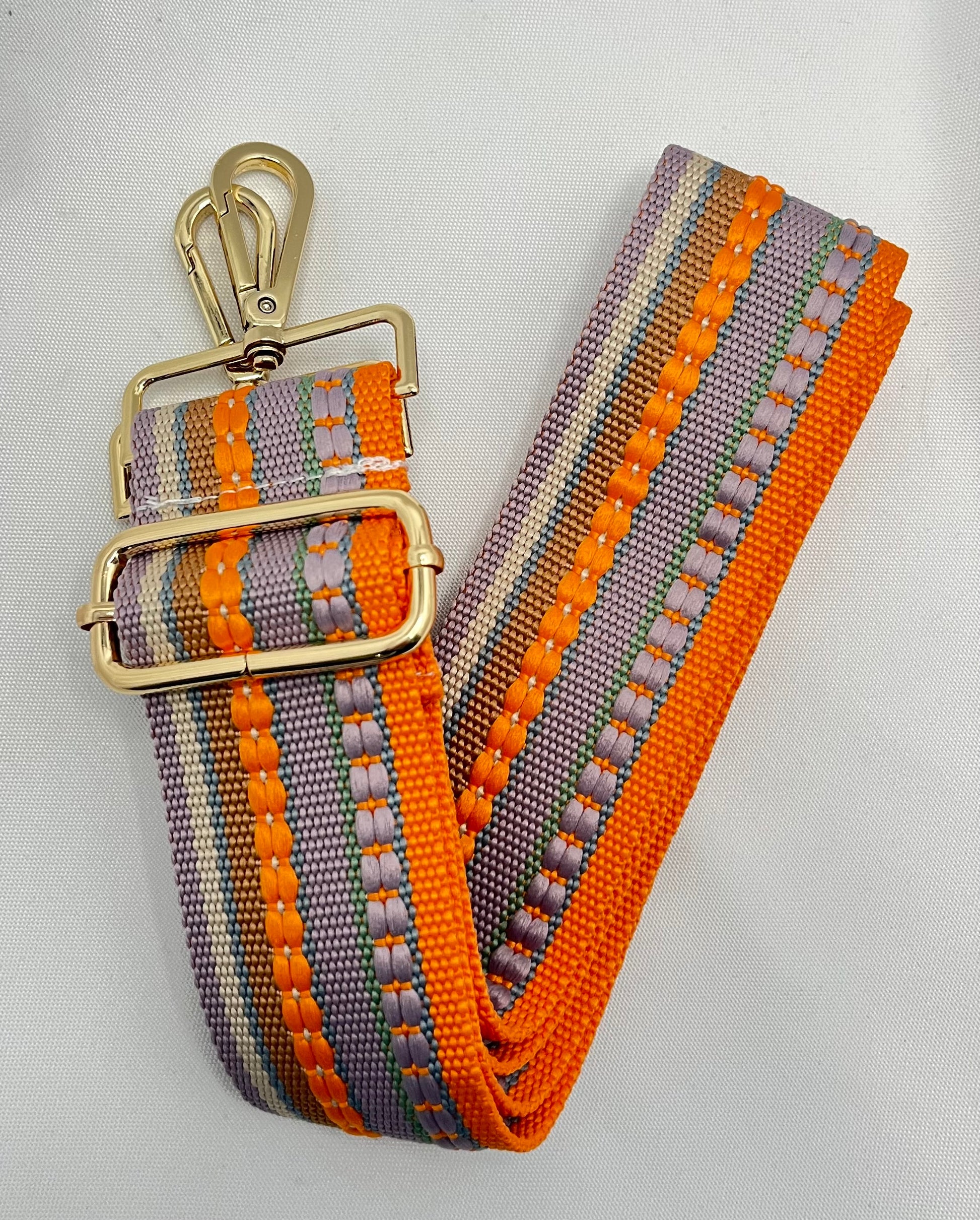 Multi Stripe Guitar Bag Strap