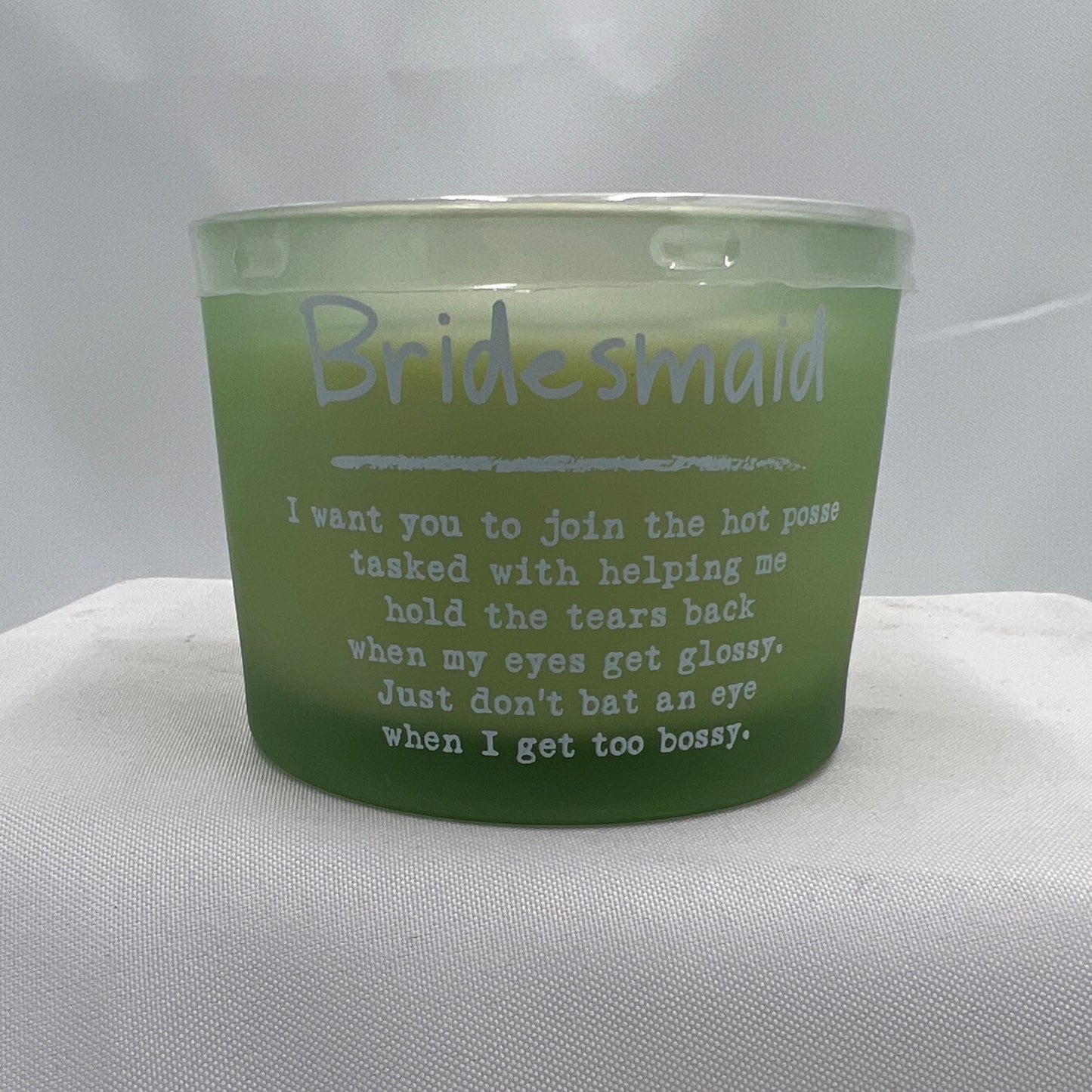 Bridesmaid Vanilla Jar Candle