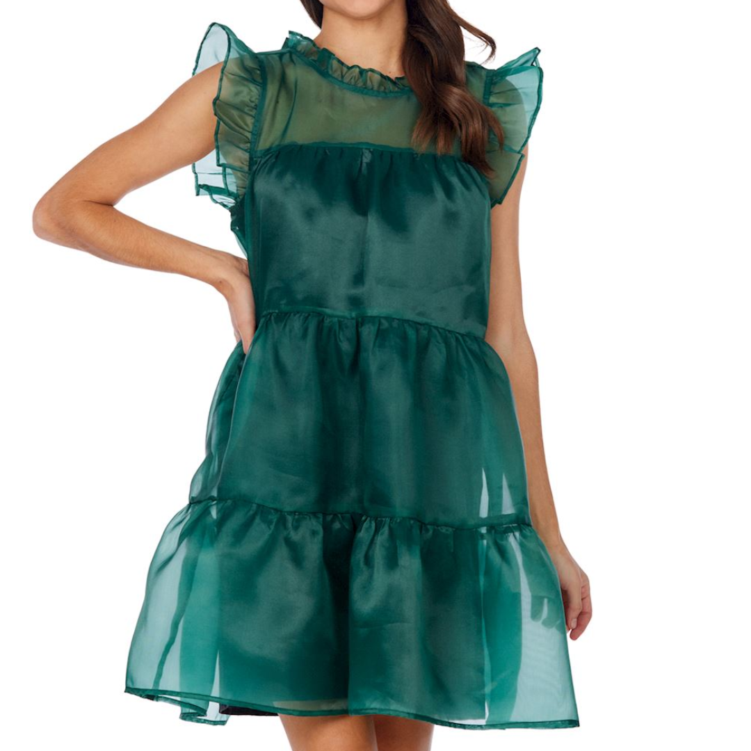 mud pie holiday dress Mud Pie Jane Holiday Dress in Green, Size Large