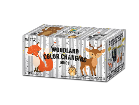 Woodland Color Changing Kid Mug Set