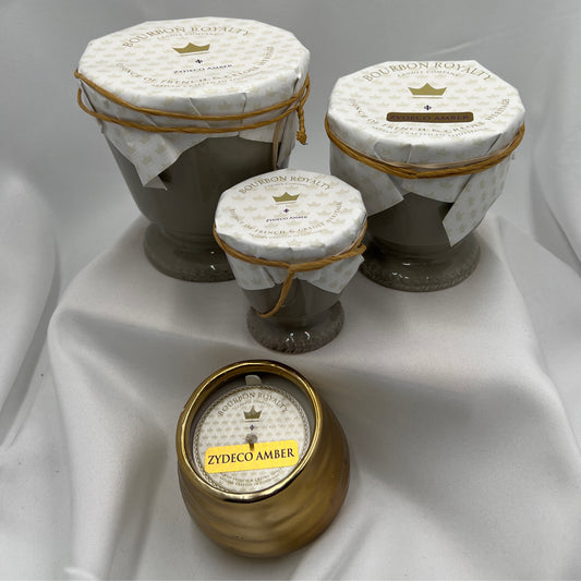 Bourbon Royalty Candle Zydeco Amber