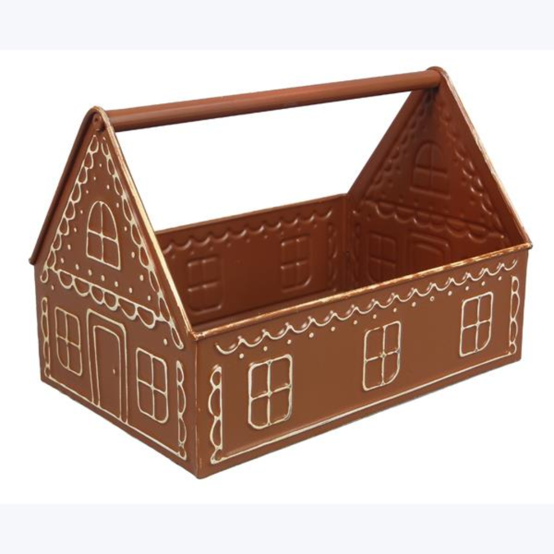 Metal Cocoa & Cookies Storage