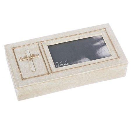 Keepsake Box-Confirmation w/Cross (1.75