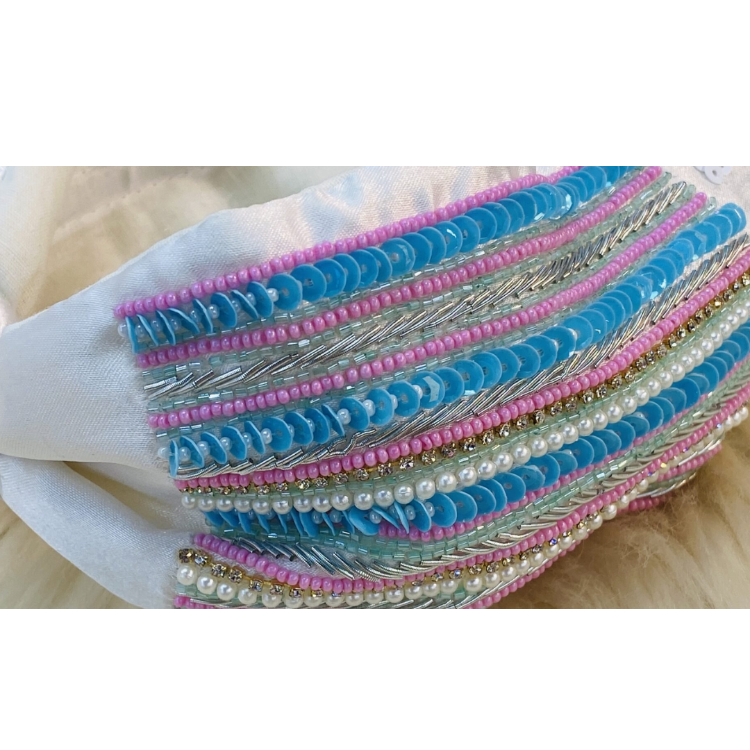 Cloth/Beaded Headband