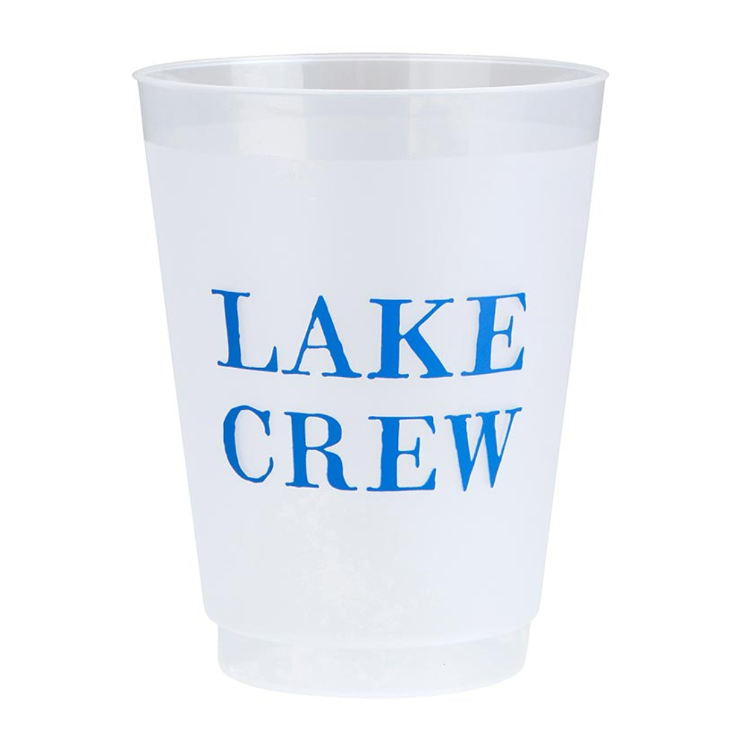 Lake Crew Frosted Plastic Cup Set