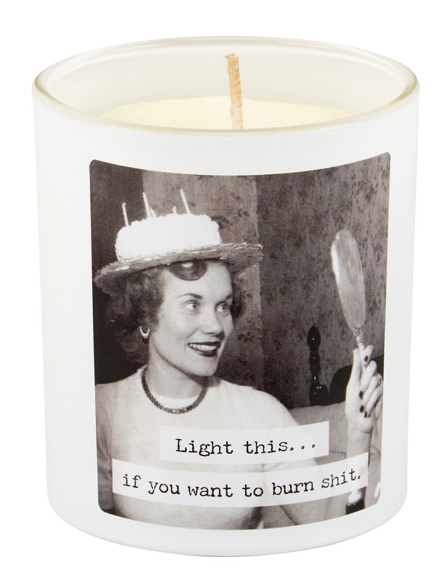 Funny Sentiments Candle