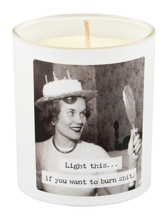 Funny Sentiments Candle