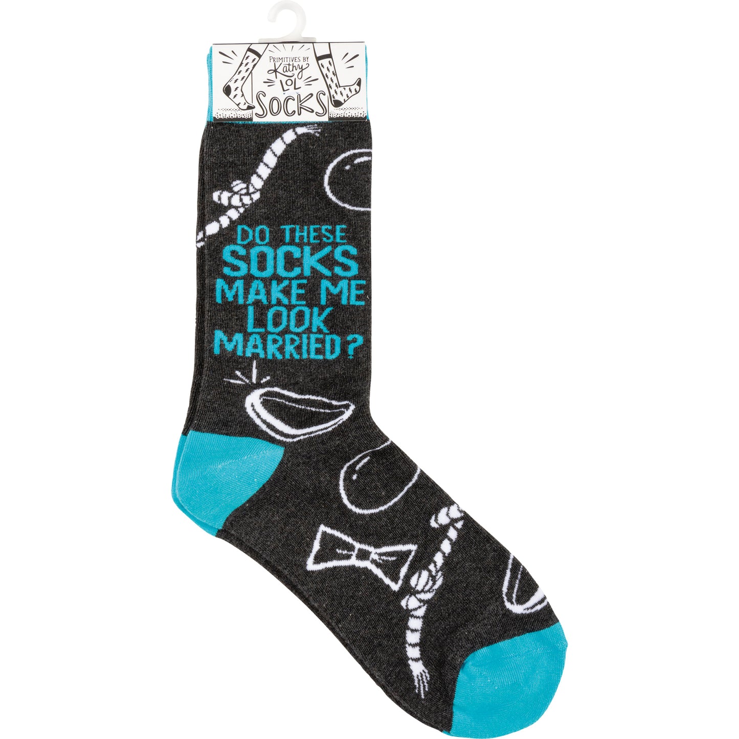 Socks Make Me Look Married Black/Blue