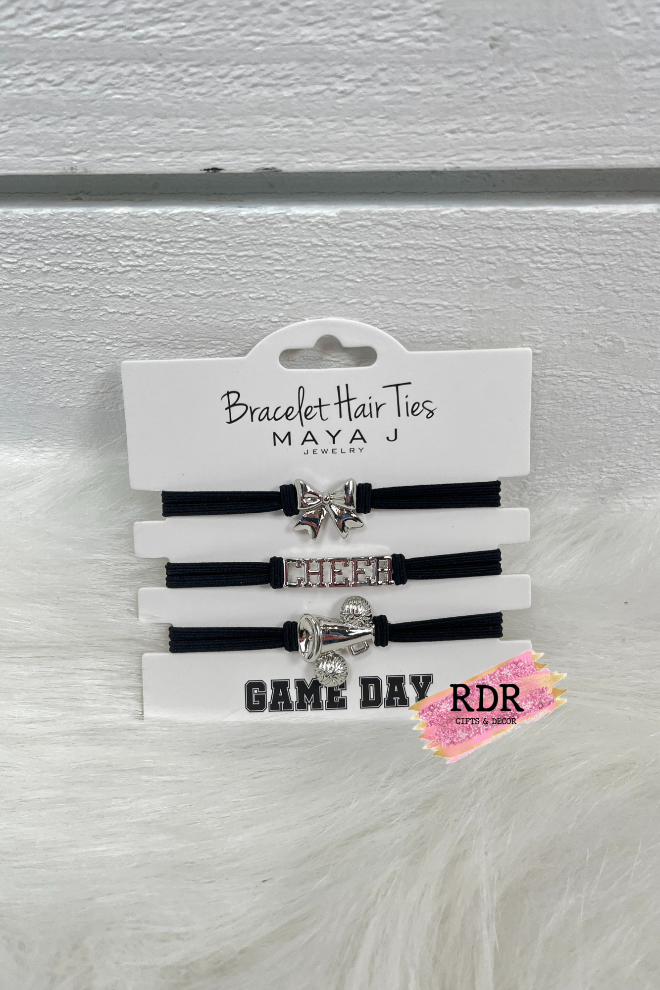 Maya J Bracelet Hair Ties- Gameday