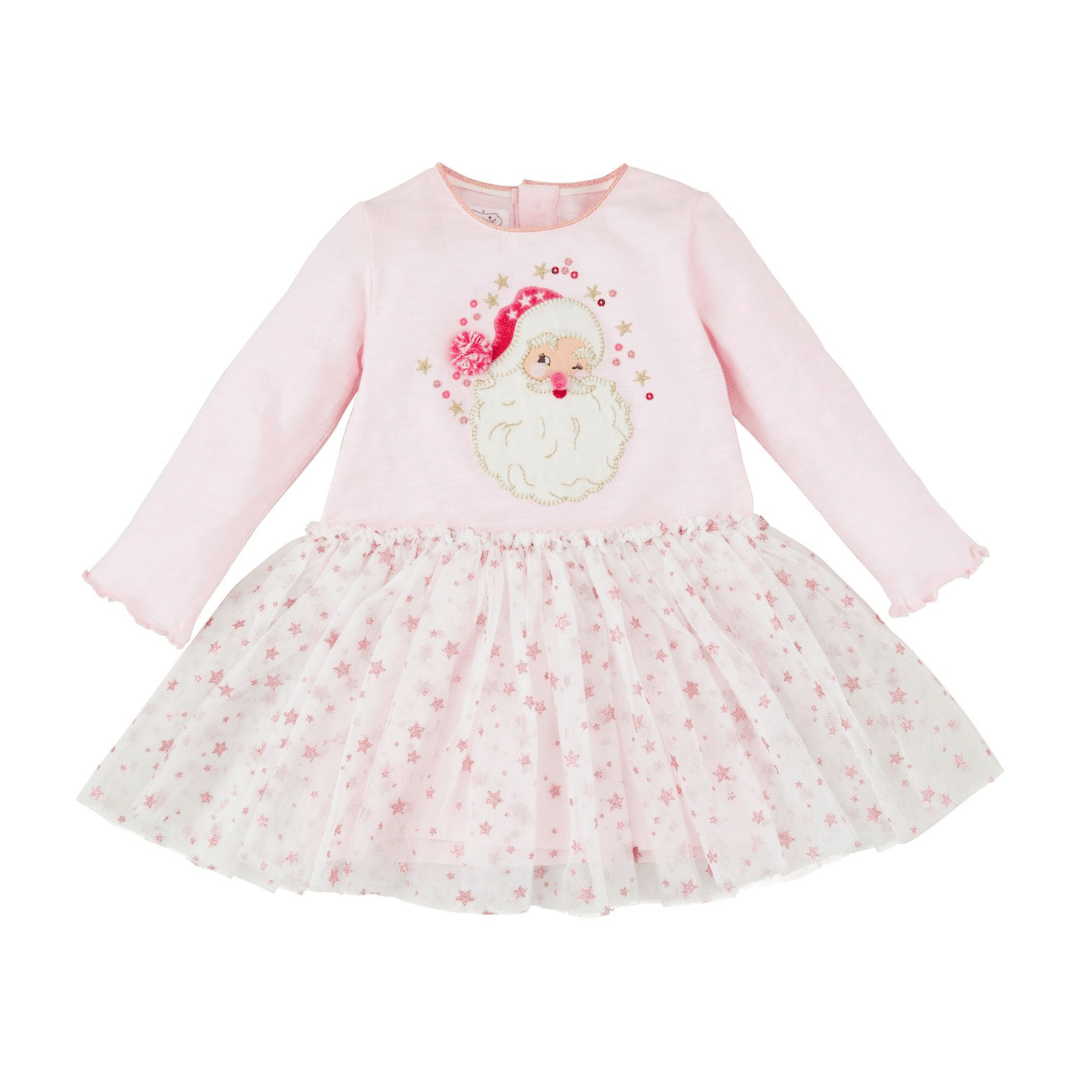 Mud Pie Kids Pink Santa Tutu Dress