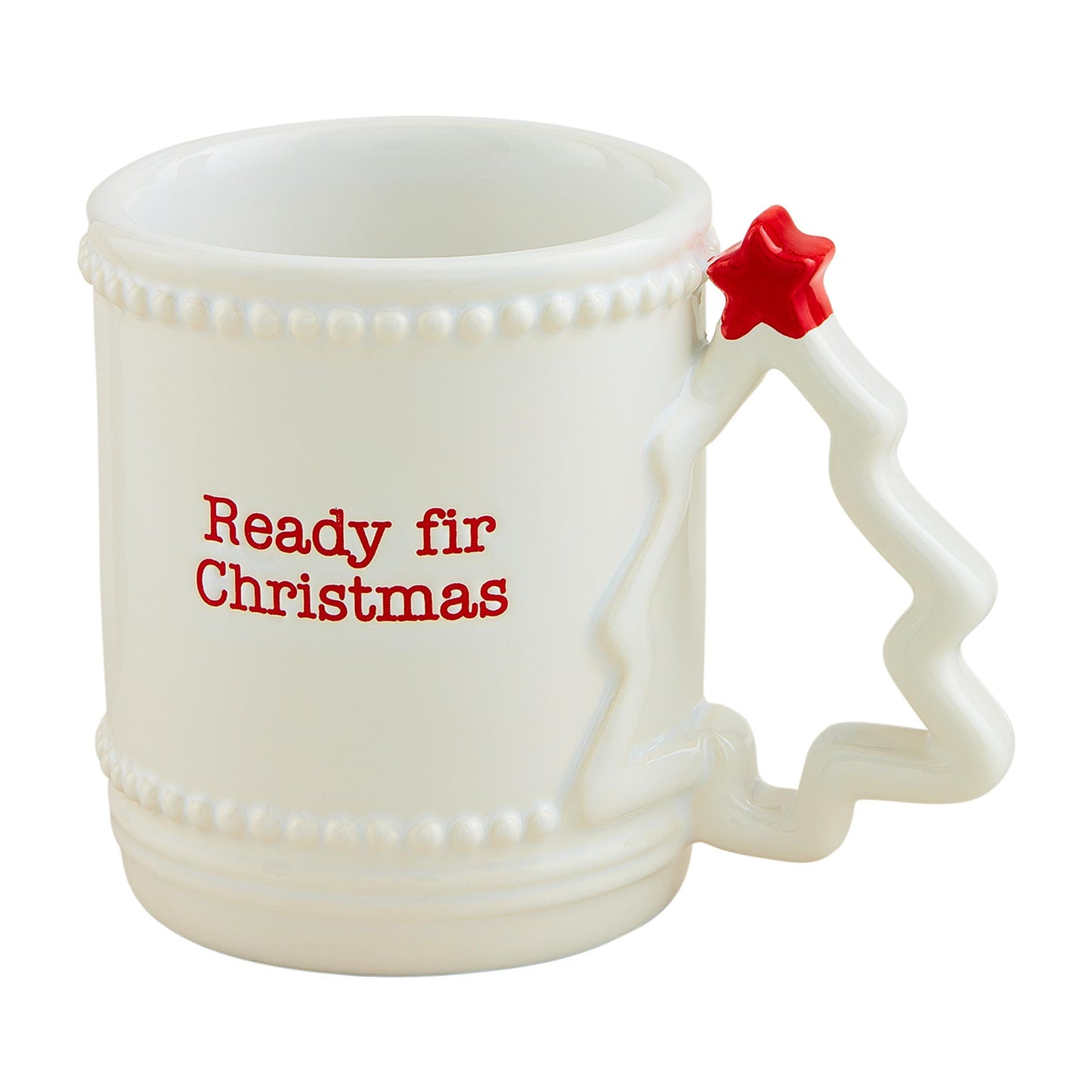 Mud Pie Figural Handle Mug