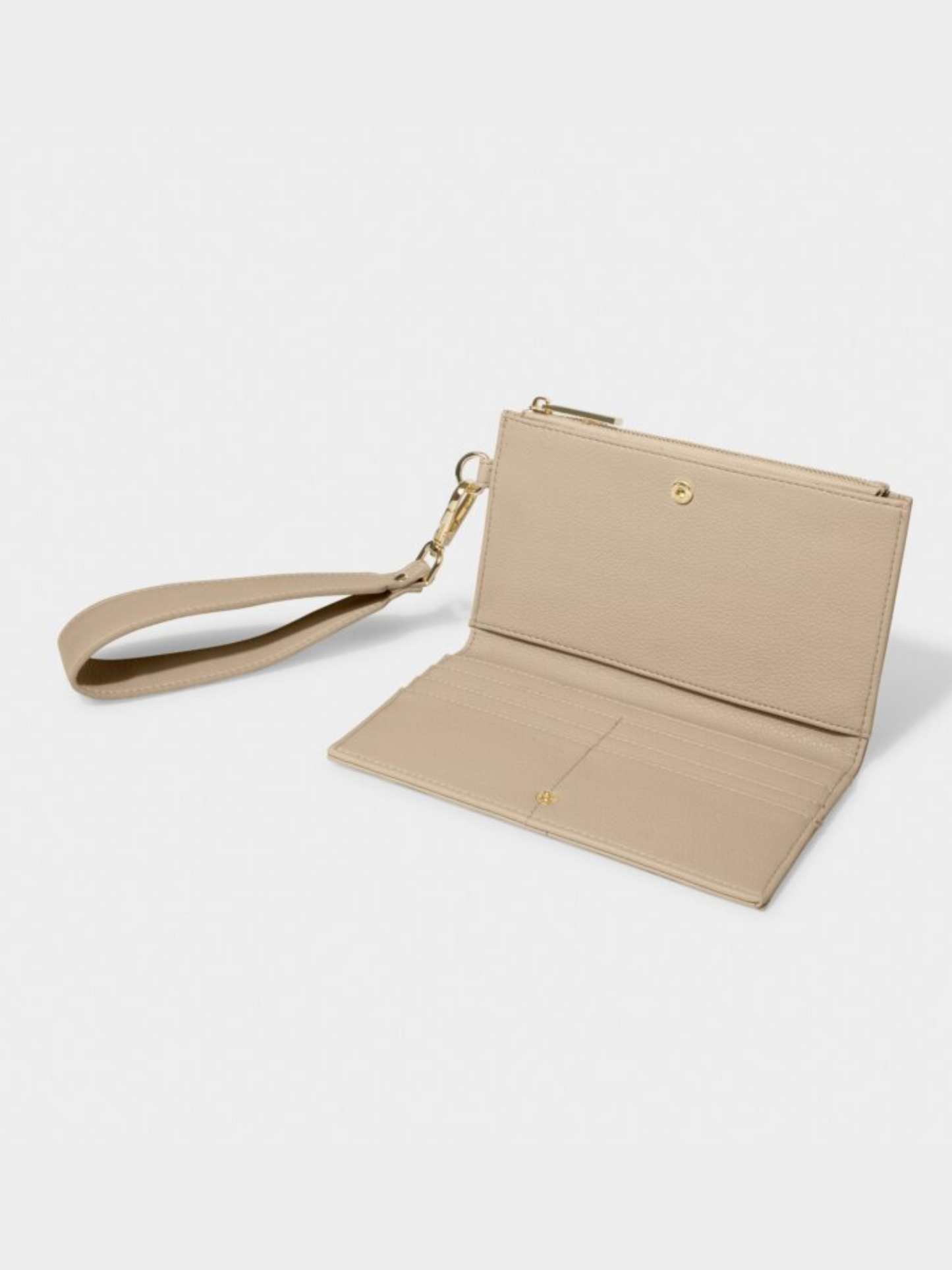 Katie Loxton Zana Fold Out Wristlet- Light Taupe