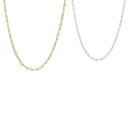 Maya J Paperclip Charm Chain