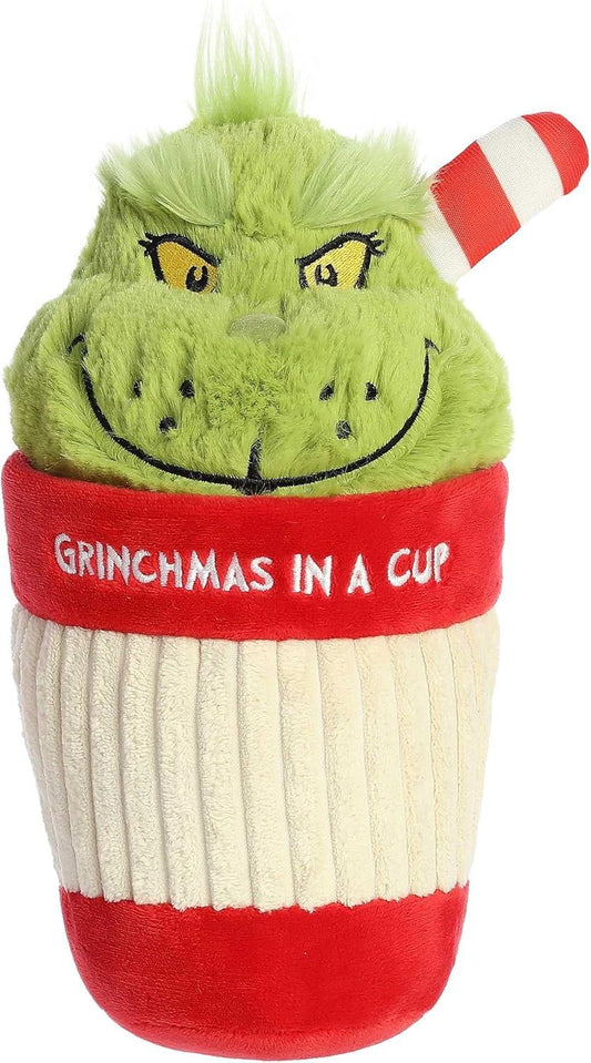 Grinch & Max In A Cup Stuffed Animal