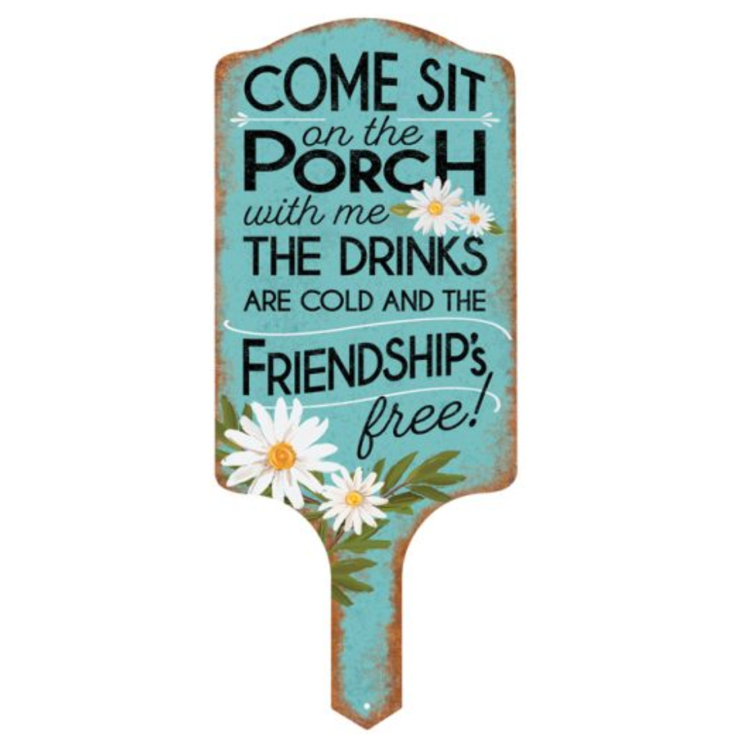 Metal Garden Stake Sign