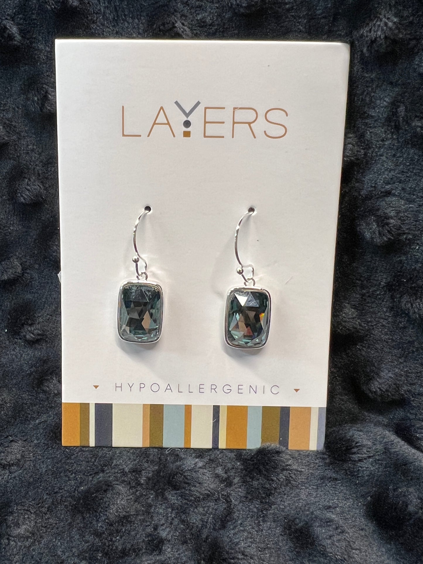 Layers Silver-tone Earrings