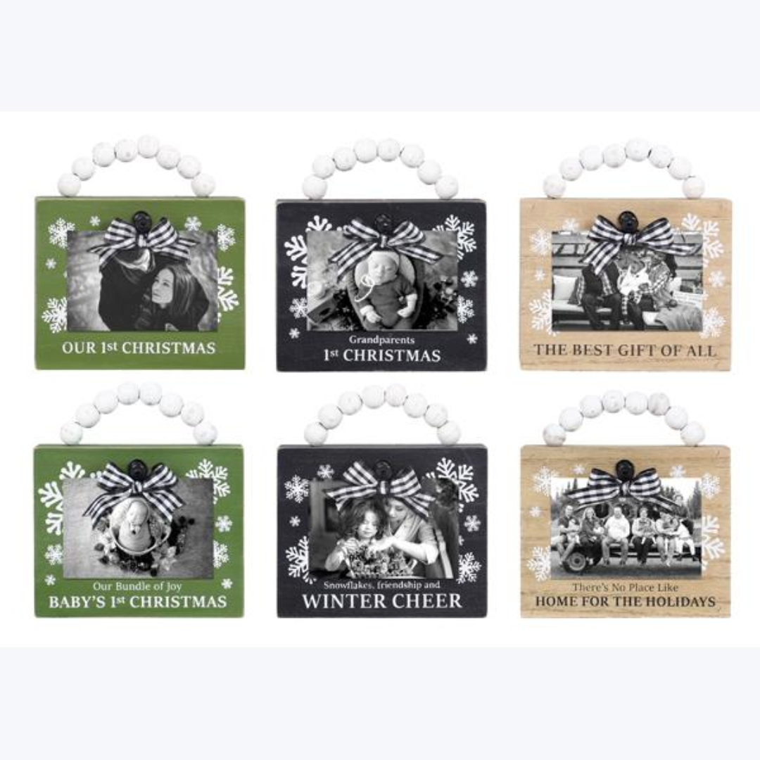 Twas The Night Mini Photo Clips with Blessing Beads