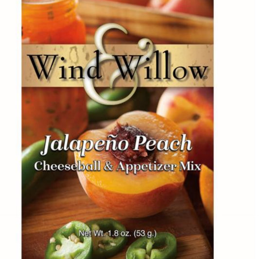 Wind & Willow Jalapeño Peach Cheeseball & Appetizer Mix