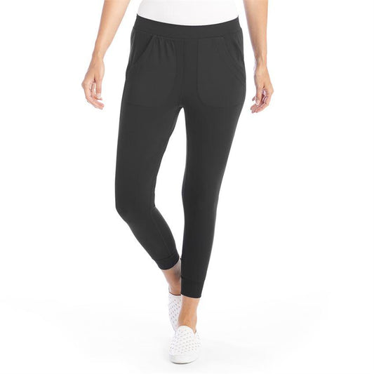 Coco + Carmen Black Gabrielle Jogger Pants