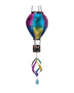 Hot Air Balloon Spinner Solar Lantern - Dragonfly