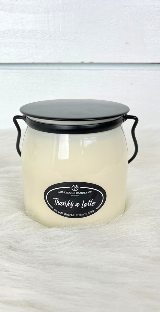 Milkhouse Candle Co- Butter Jar Candles- 16oz