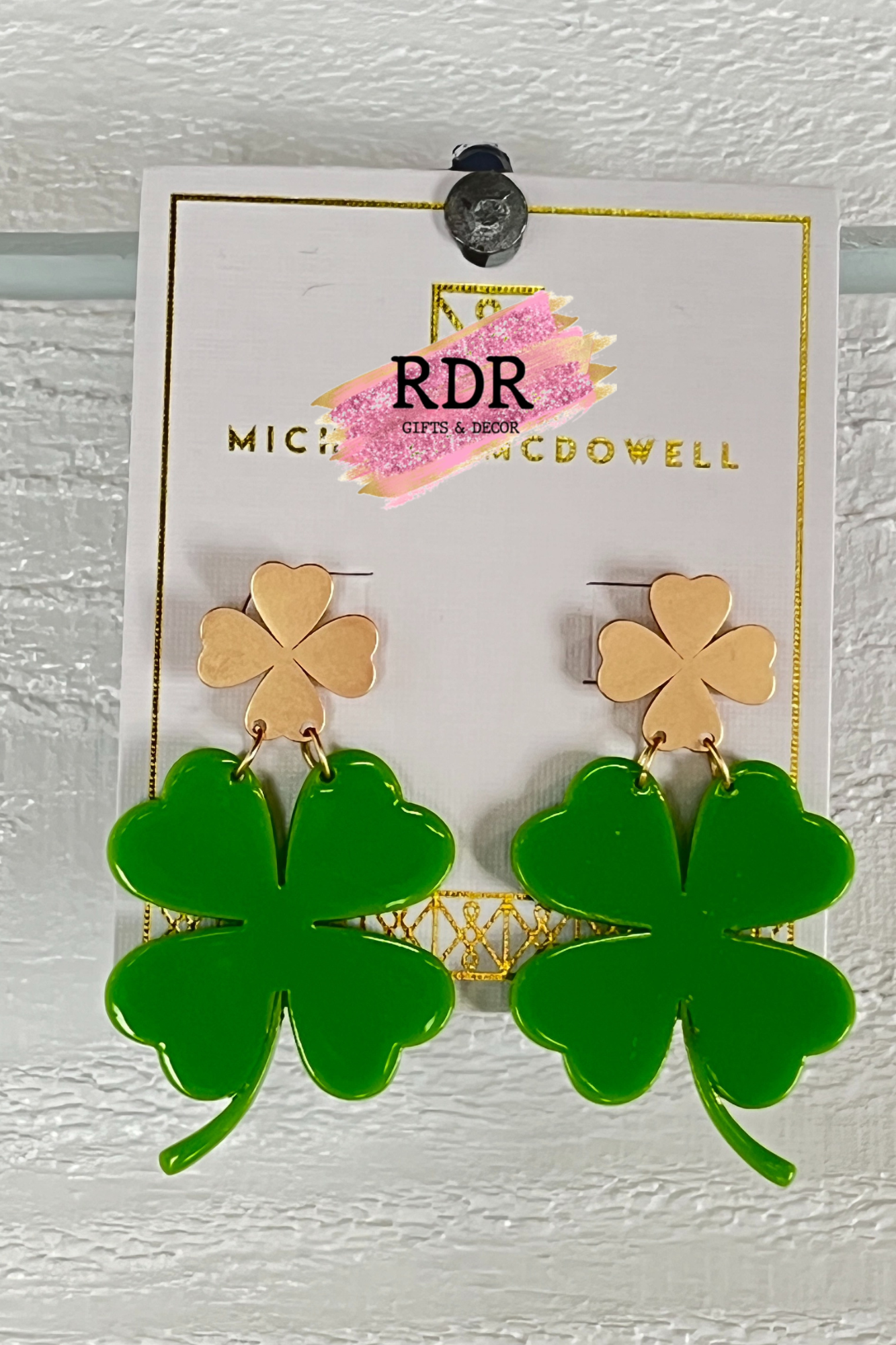 Michelle McDowell Shamrock Earrings