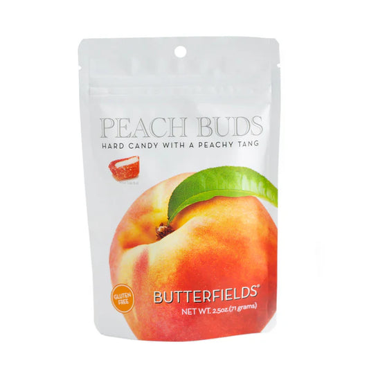 Butterfields Peach Buds Hard Candy