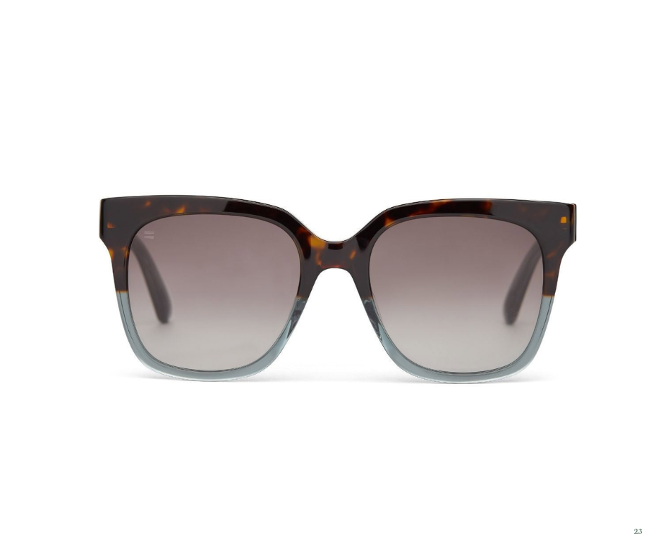 TOMS Natasha Sunglasses- Tortoise Ocean Grey Crystal Fade
