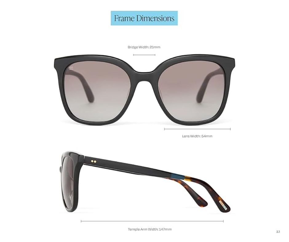 TOMS Charmaine Sunglasses- Shiny Black