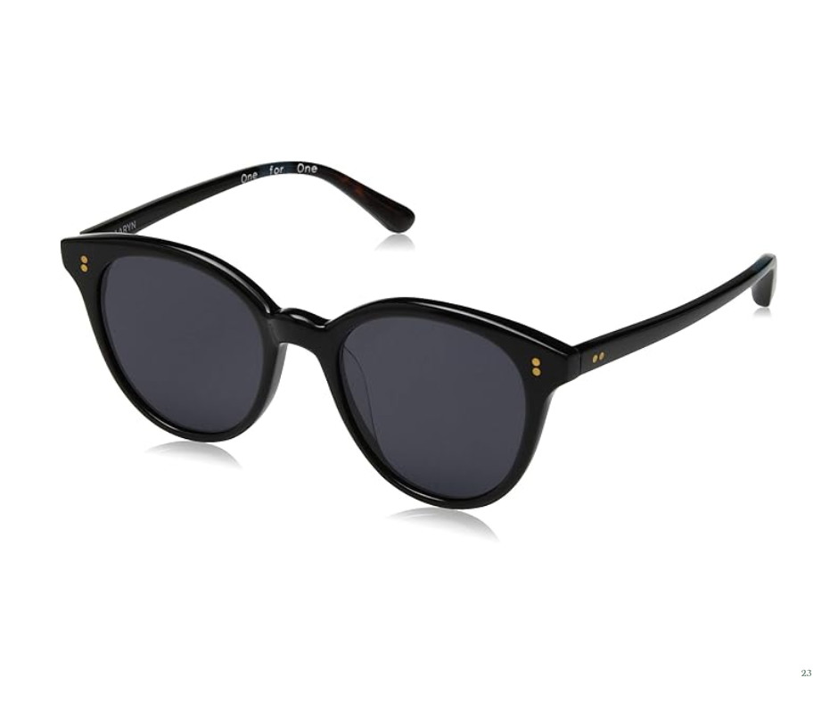 TOMS Aaryn Sunglasses- Shiny Black Frame