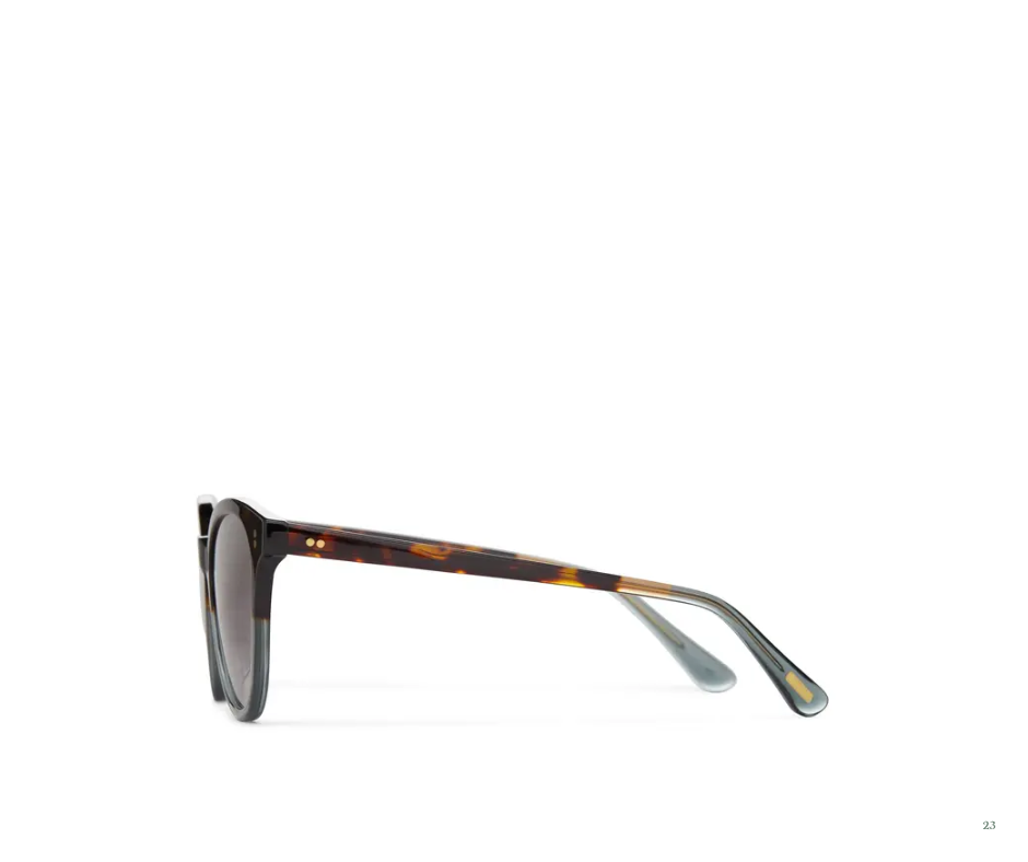 TOMS Aaryn Sunglasses- Tortoise Ocean Grey Crystal Fade