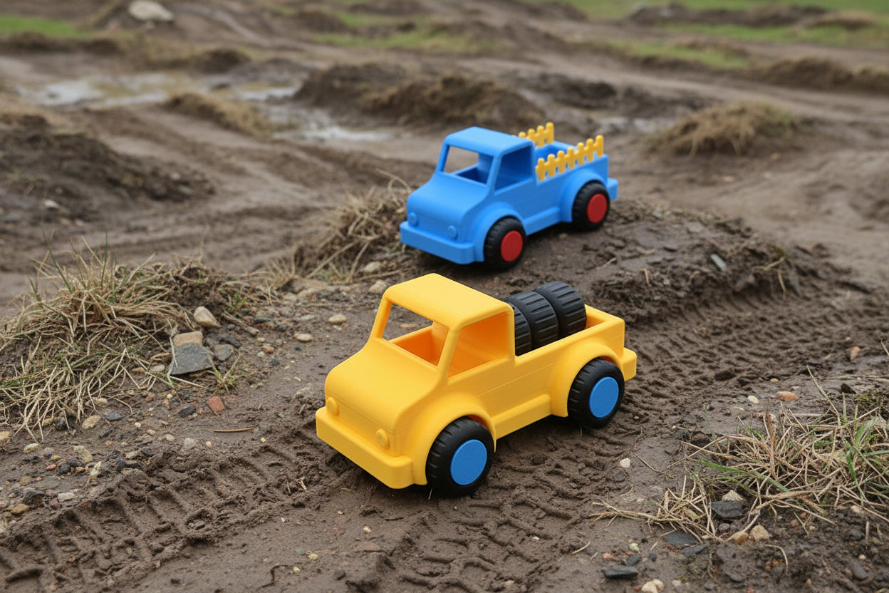 3D Printed Toy Pickup Truck