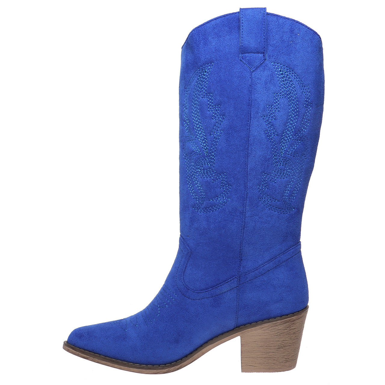 Pierre Dumas Deep Blue Suede Wilder Boot