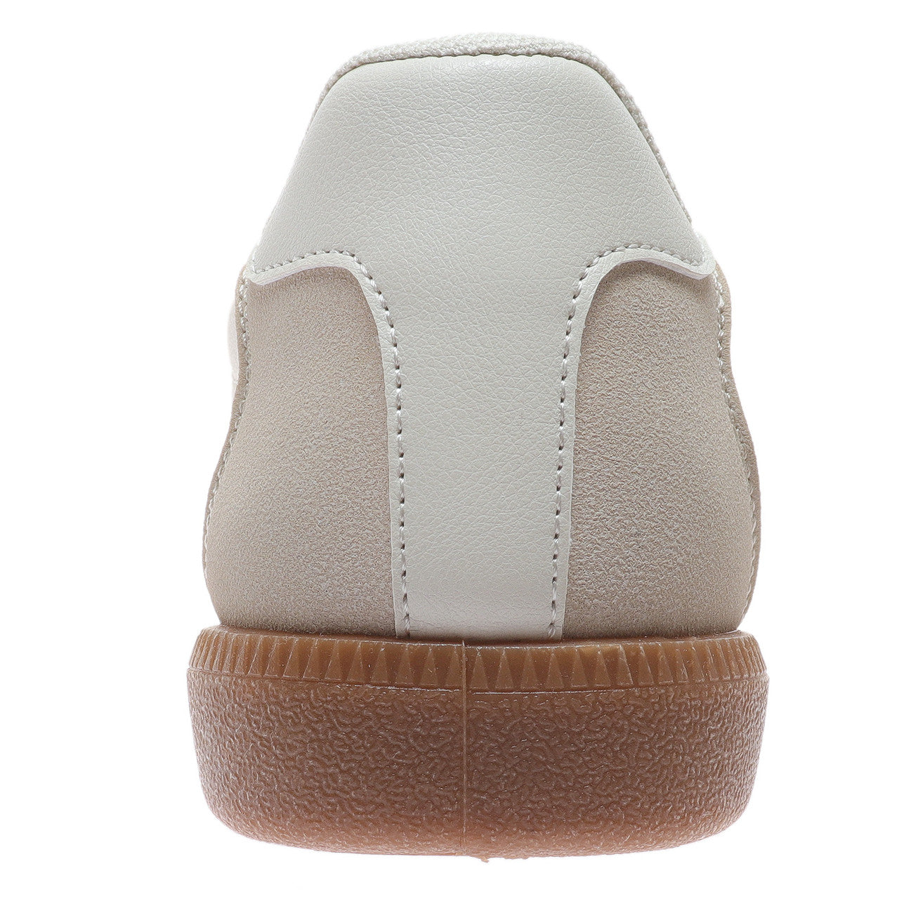 Cream Tennis Shoe With Leopard Detail